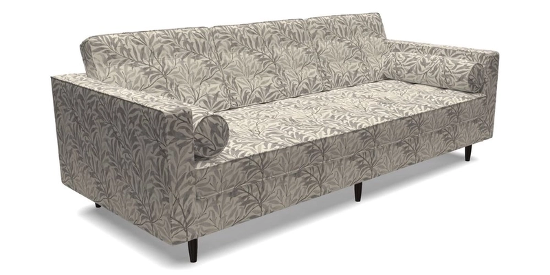 Marylebone 3 Seater Sofa in Clever Tough And Eco Velvet Indigo
