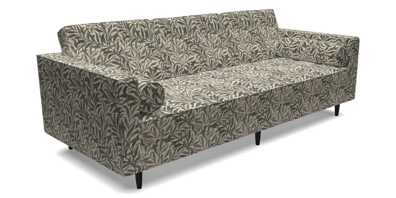 Marylebone 3 Seater Sofa in Clever Tough And Eco Velvet Indigo