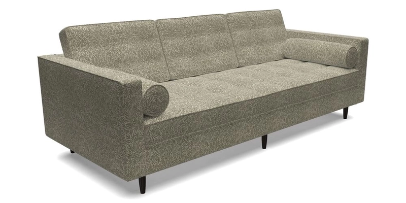 Marylebone 3 Seater Sofa in Clever Tough And Eco Velvet Indigo