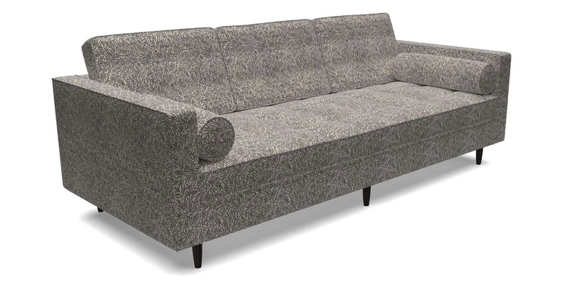Marylebone 3 Seater Sofa in Clever Tough And Eco Velvet Indigo