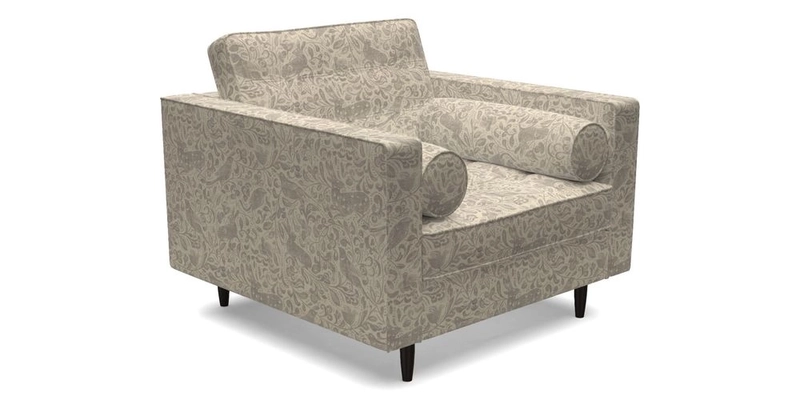 Marylebone Chair in Clever Tough And Eco Velvet Indigo