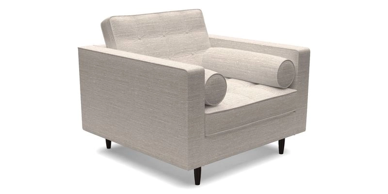 Marylebone Chair in Clever Tough And Eco Velvet Indigo