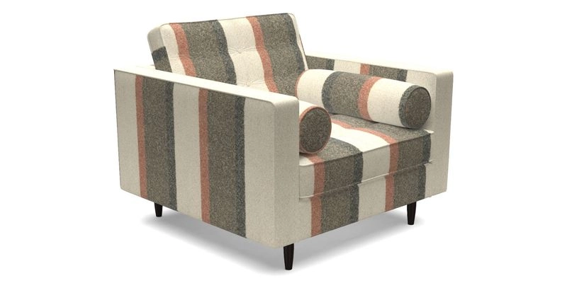 Marylebone Chair in Clever Tough And Eco Velvet Indigo