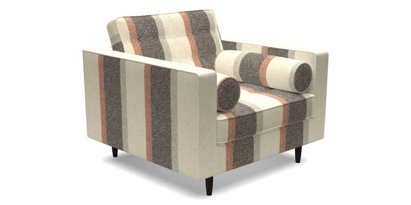 Marylebone Chair in Clever Tough And Eco Velvet Indigo