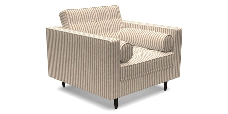 Marylebone Chair in Clever Tough And Eco Velvet Indigo