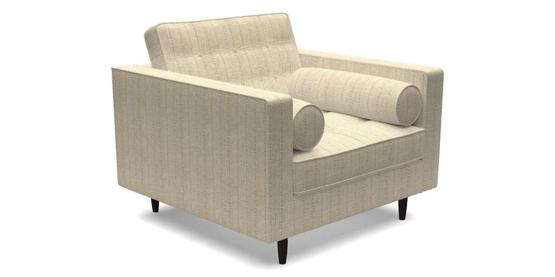 Marylebone Chair in Clever Tough And Eco Velvet Indigo