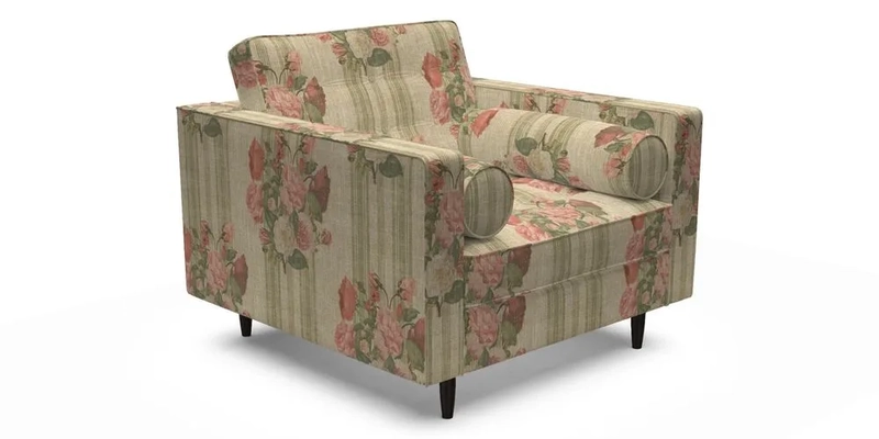 Marylebone Chair in Clever Tough And Eco Velvet Indigo