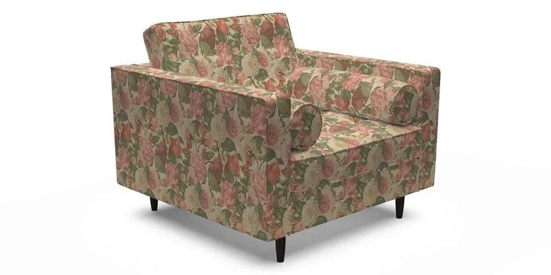 Marylebone Chair in Clever Tough And Eco Velvet Indigo