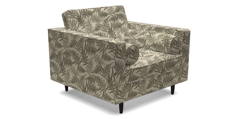 Marylebone Chair in Clever Tough And Eco Velvet Indigo