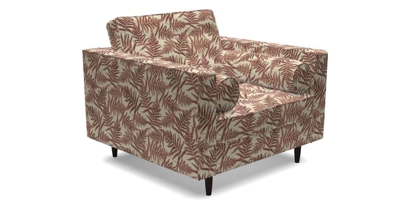 Marylebone Chair in Clever Tough And Eco Velvet Indigo