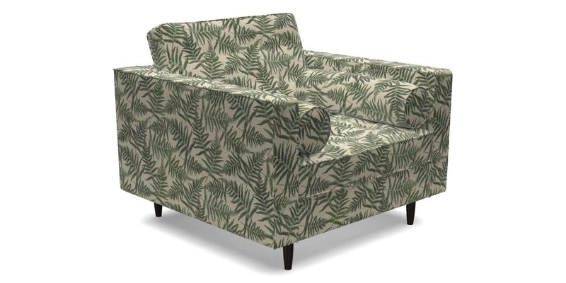 Marylebone Chair in Clever Tough And Eco Velvet Indigo