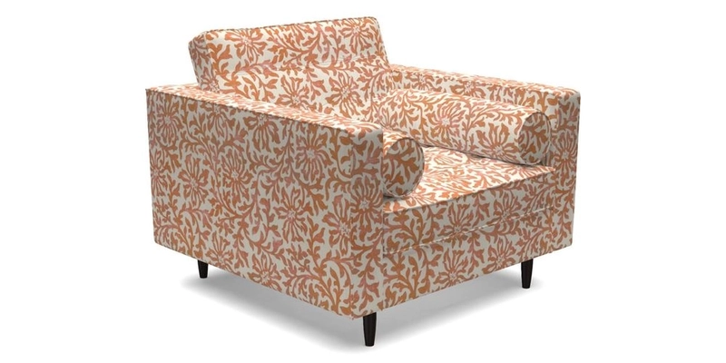 Marylebone Chair in Clever Tough And Eco Velvet Indigo