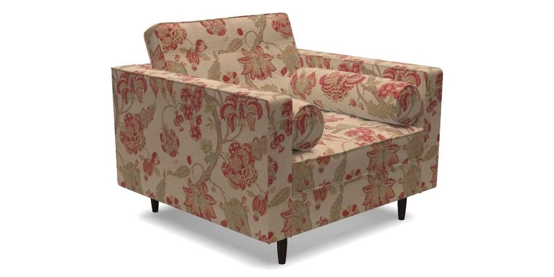 Marylebone Chair in Clever Tough And Eco Velvet Indigo