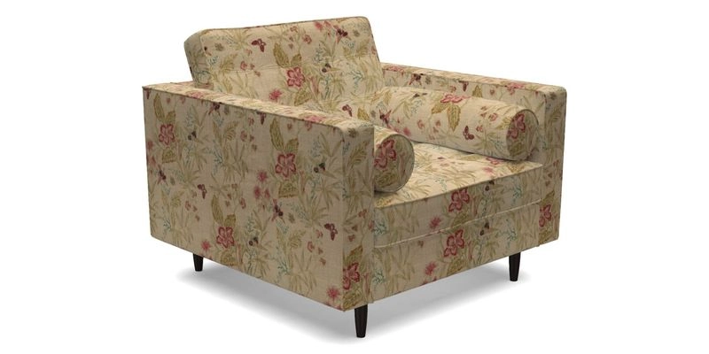 Marylebone Chair in Clever Tough And Eco Velvet Indigo