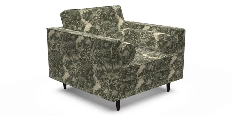 Marylebone Chair in Clever Tough And Eco Velvet Indigo