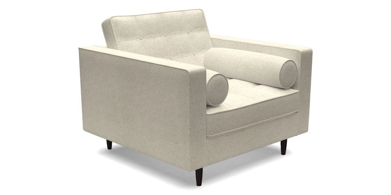 Marylebone Chair in Clever Tough And Eco Velvet Indigo