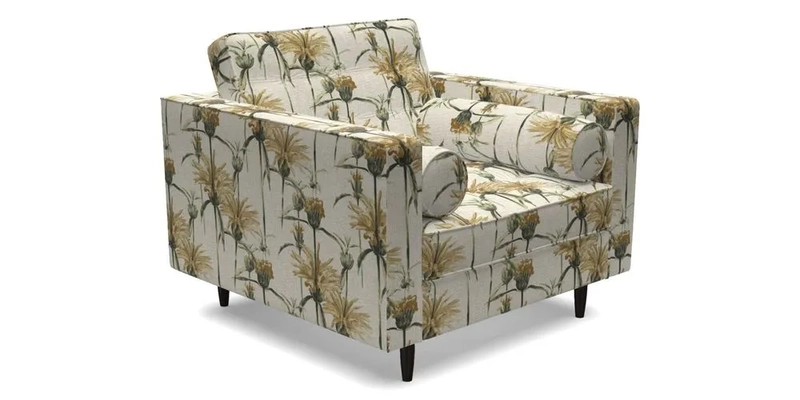 Marylebone Chair in Clever Tough And Eco Velvet Indigo