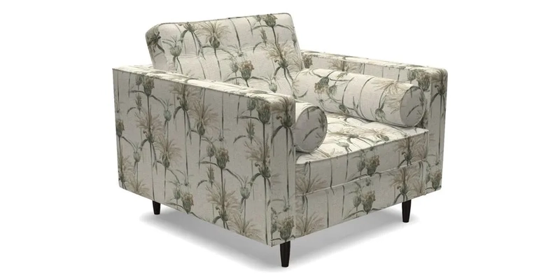 Marylebone Chair in Clever Tough And Eco Velvet Indigo