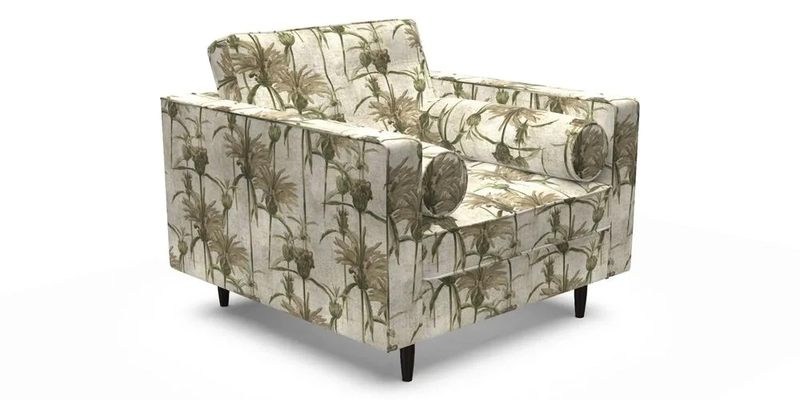 Marylebone Chair in Clever Tough And Eco Velvet Indigo