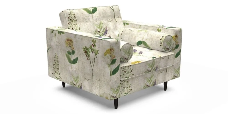 Marylebone Chair in Clever Tough And Eco Velvet Indigo