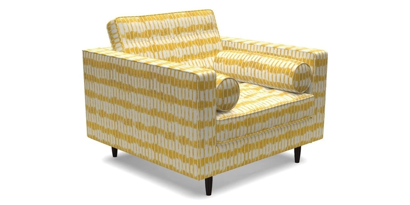 Marylebone Chair in Clever Tough And Eco Velvet Indigo