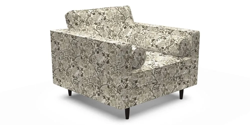 Marylebone Chair in Clever Tough And Eco Velvet Indigo