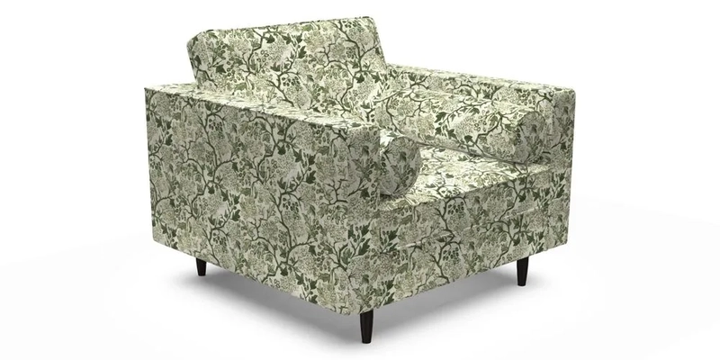 Marylebone Chair in Clever Tough And Eco Velvet Indigo