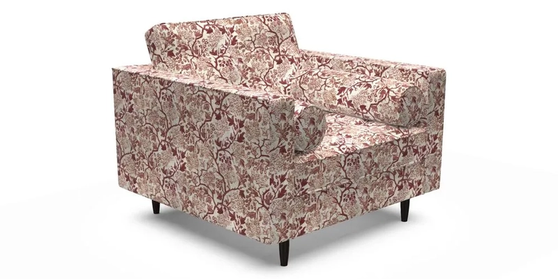 Marylebone Chair in Clever Tough And Eco Velvet Indigo