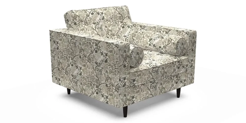 Marylebone Chair in Clever Tough And Eco Velvet Indigo