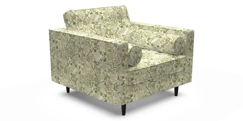 Marylebone Chair in Clever Tough And Eco Velvet Indigo