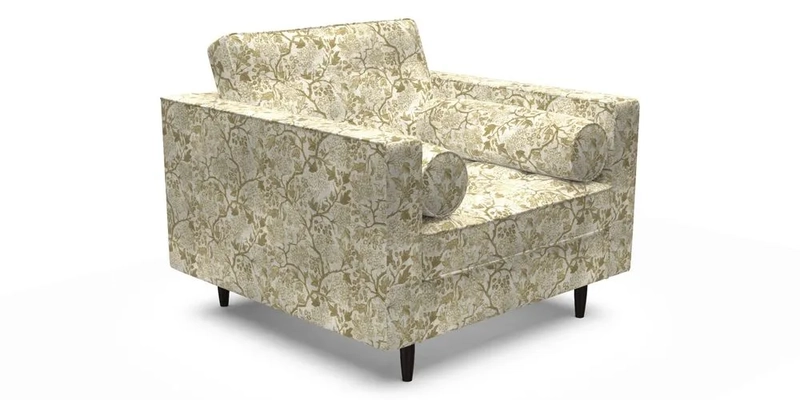 Marylebone Chair in Clever Tough And Eco Velvet Indigo