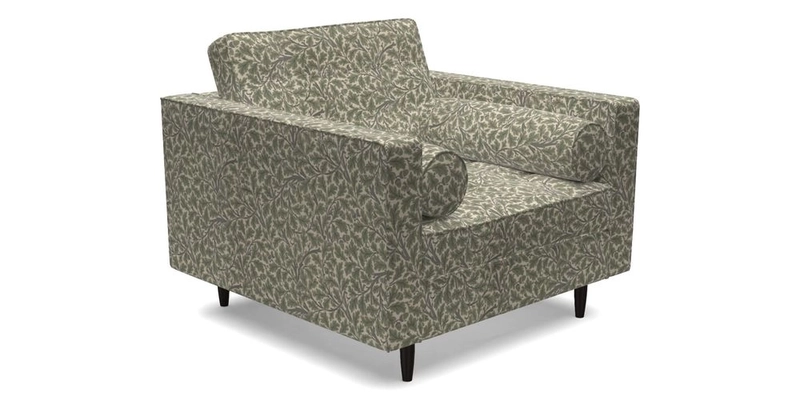 Marylebone Chair in Clever Tough And Eco Velvet Indigo