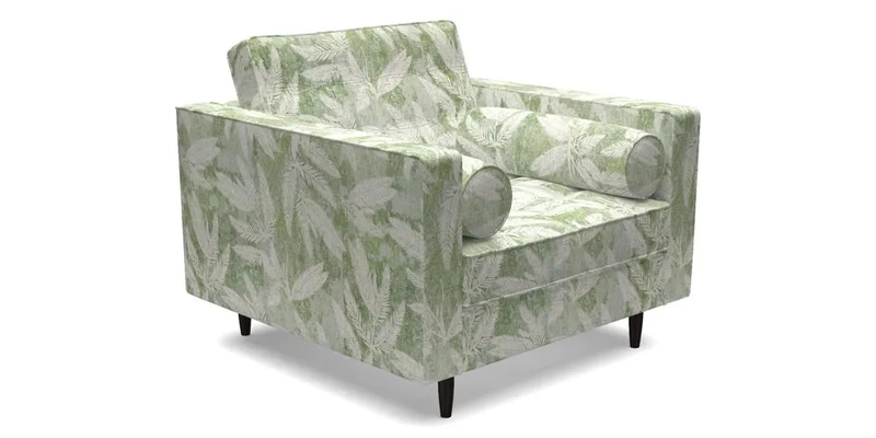 Marylebone Chair in Clever Tough And Eco Velvet Indigo