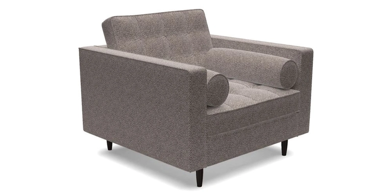 Marylebone Chair in Clever Tough And Eco Velvet Indigo