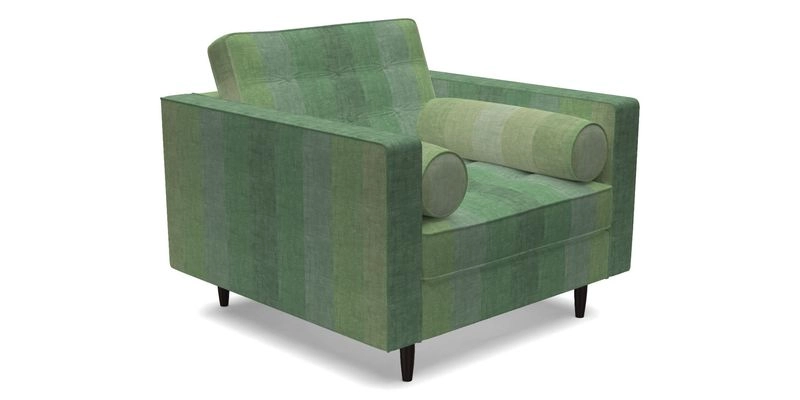 Marylebone Chair in Clever Tough And Eco Velvet Indigo