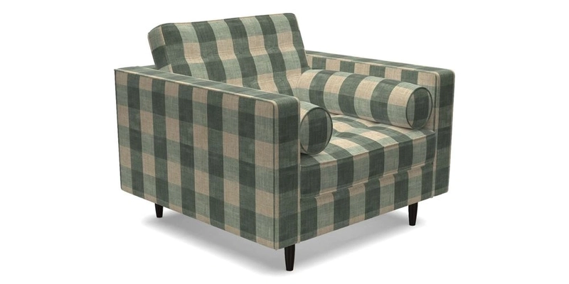 Marylebone Chair in Clever Tough And Eco Velvet Indigo