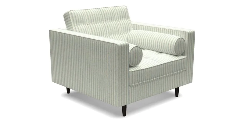 Marylebone Chair in Clever Tough And Eco Velvet Indigo