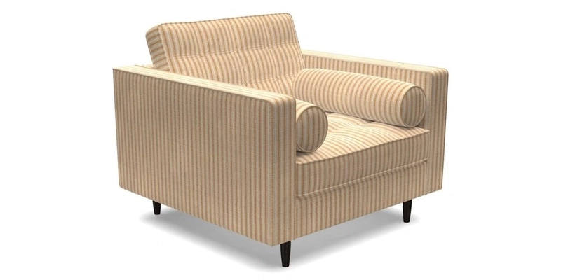 Marylebone Chair in Clever Tough And Eco Velvet Indigo