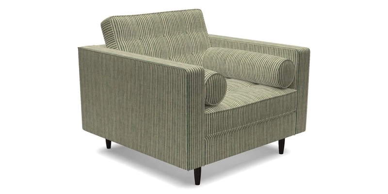 Marylebone Chair in Clever Tough And Eco Velvet Indigo