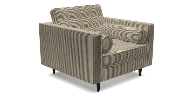 Marylebone Chair in Clever Tough And Eco Velvet Indigo