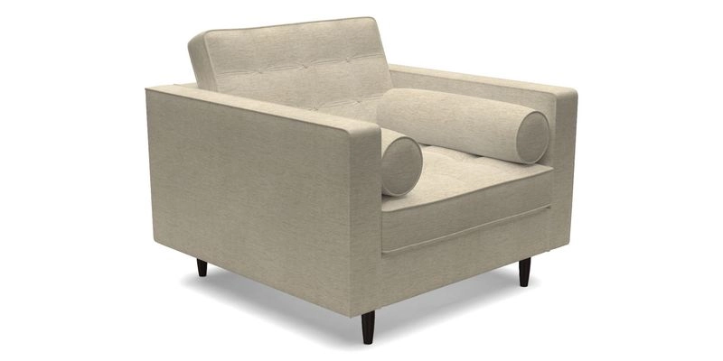 Marylebone Chair in Clever Tough And Eco Velvet Indigo