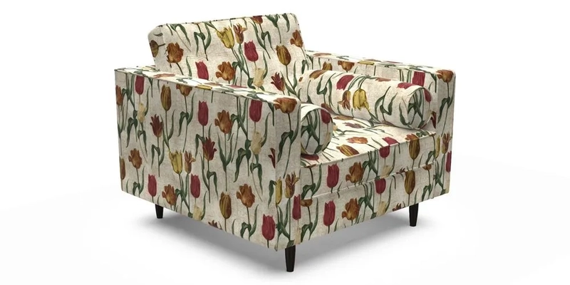 Marylebone Chair in Clever Tough And Eco Velvet Indigo