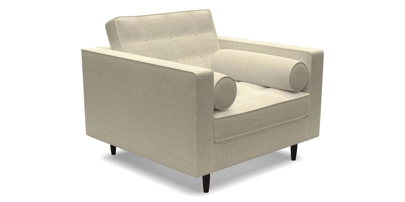 Marylebone Chair in Clever Tough And Eco Velvet Indigo