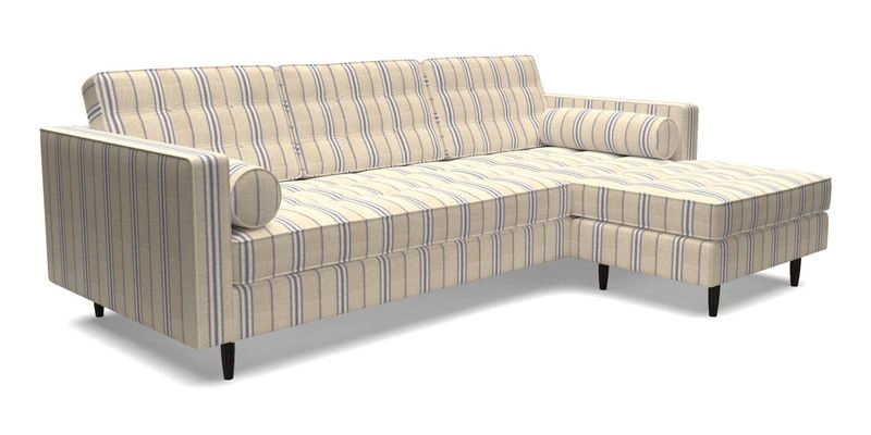 Marylebone LHF Corner Unit in Clever Tough And Eco Velvet Chrome Marylebone LHF Corner Unit in Clever Tough And Eco Velvet Chrome