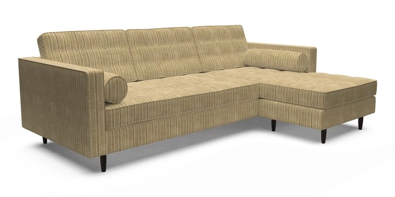 Marylebone LHF Corner Unit in Clever Tough And Eco Velvet Chrome Marylebone LHF Corner Unit in Clever Tough And Eco Velvet Chrome