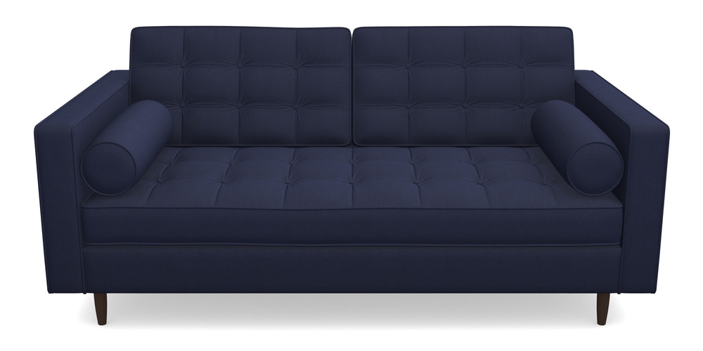 Product photograph of Marylebone 2 Seater Sofa In Clever Tough And Eco Velvet - Indigo from Sofas and Stuff Limited