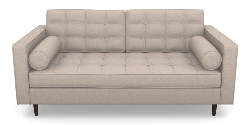 Product photograph of Marylebone 2 Seater Sofa In Easy Clean Plain - Cream from Sofas and Stuff Limited