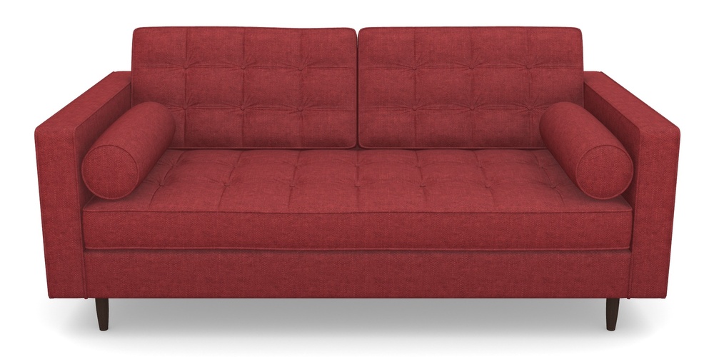 Product photograph of Marylebone 2 Seater Sofa In Easy Clean Plain - Claret from Sofas and Stuff Limited