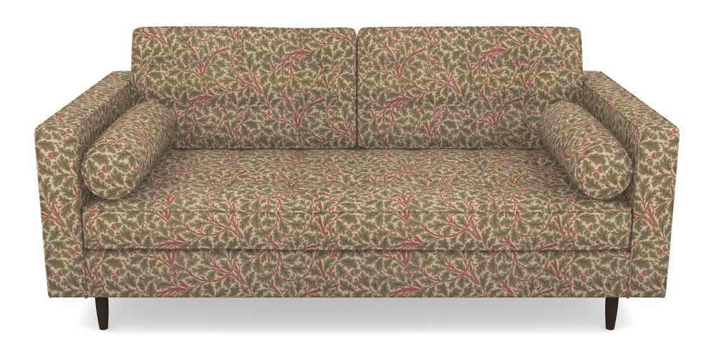 Product photograph of Marylebone 2 Seater Sofa In V A Drawn From Nature Collection - Oak Tree - Red from Sofas and Stuff Limited