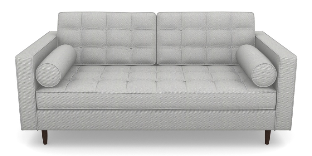 Product photograph of Marylebone 2 Seater Sofa In Two Tone Plain - Grey from Sofas and Stuff Limited